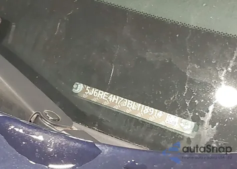 2011 Honda Cr-V Ex-L из США, поврежденный, VIN 5J6RE4H73BL118914